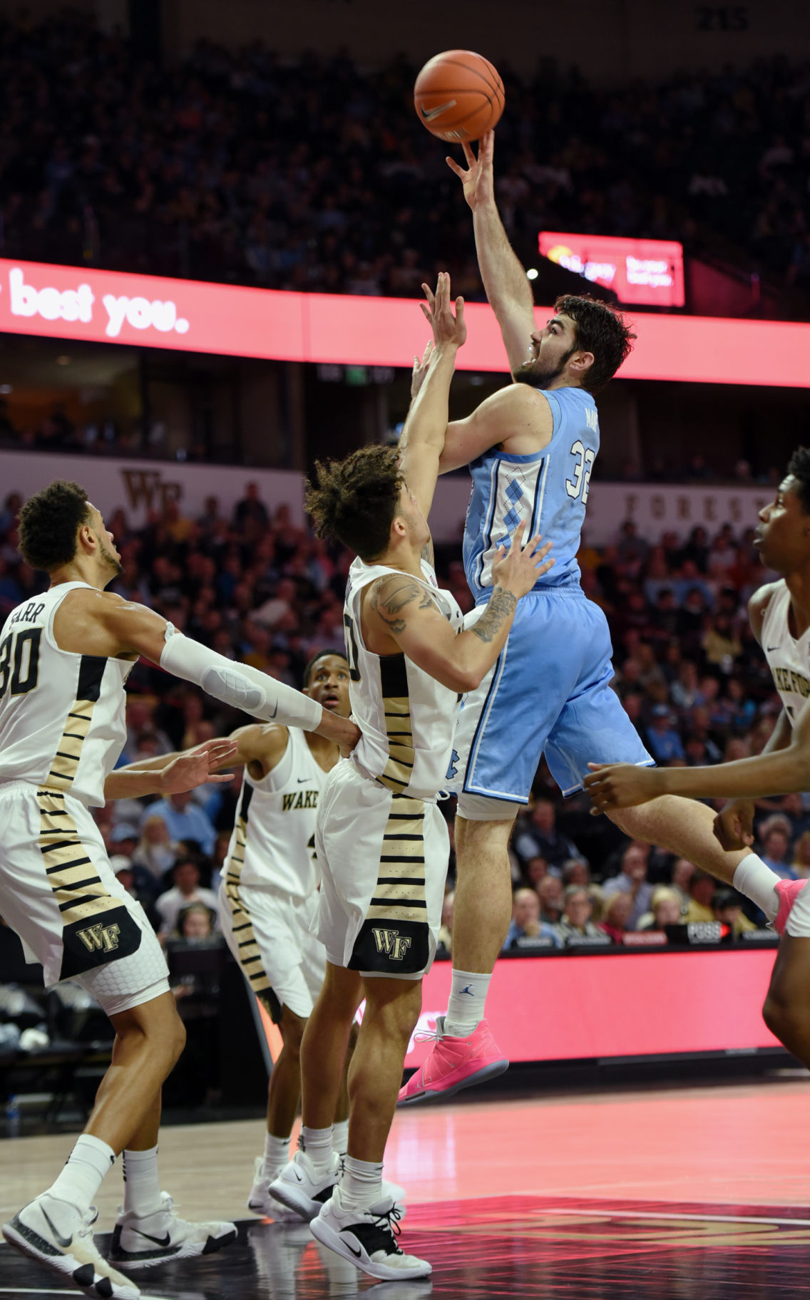 UNC Wake Forest basketball